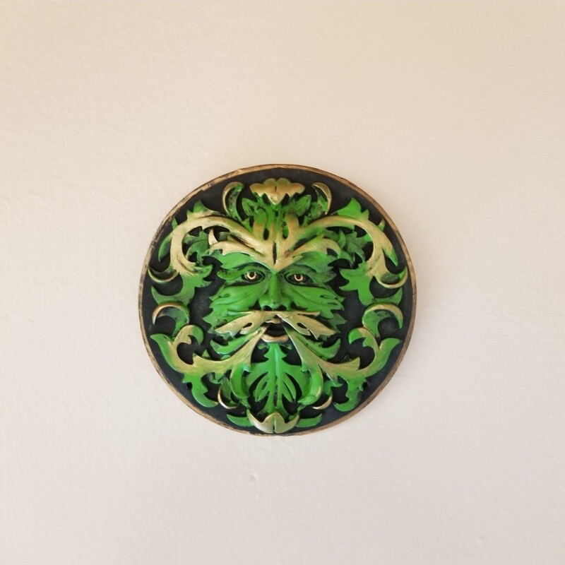 Spring/Summer Green Man Plaque