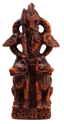 Odin Figurine (wood)
