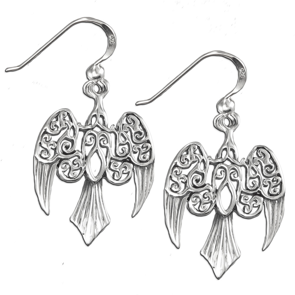 Morrigan Raven Earrings