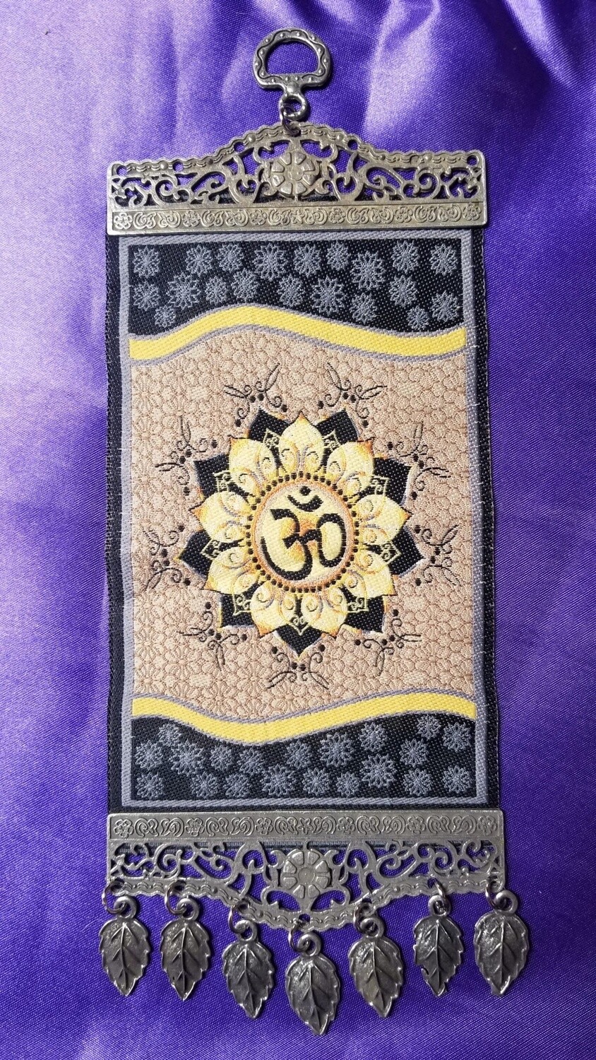 Om Lotus Wall Hanging