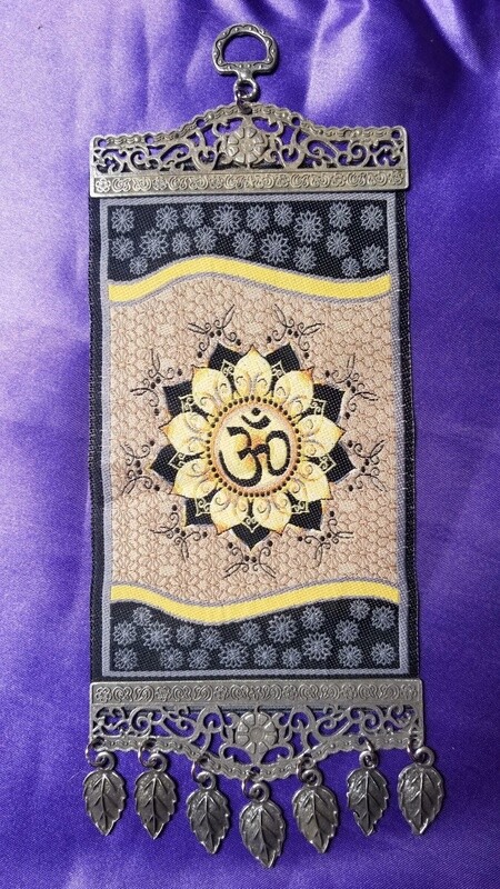 Om Lotus Wall Hanging
