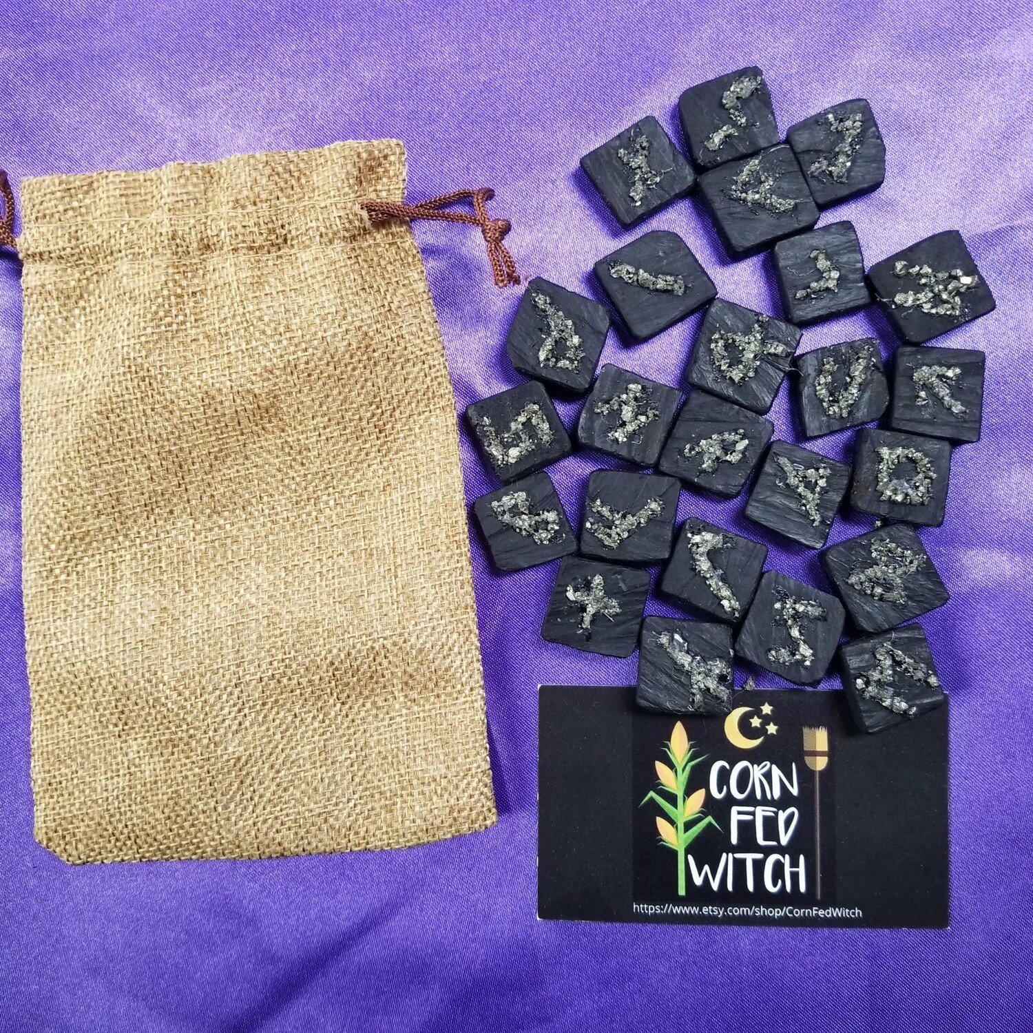 Gaboon Ebony Runes