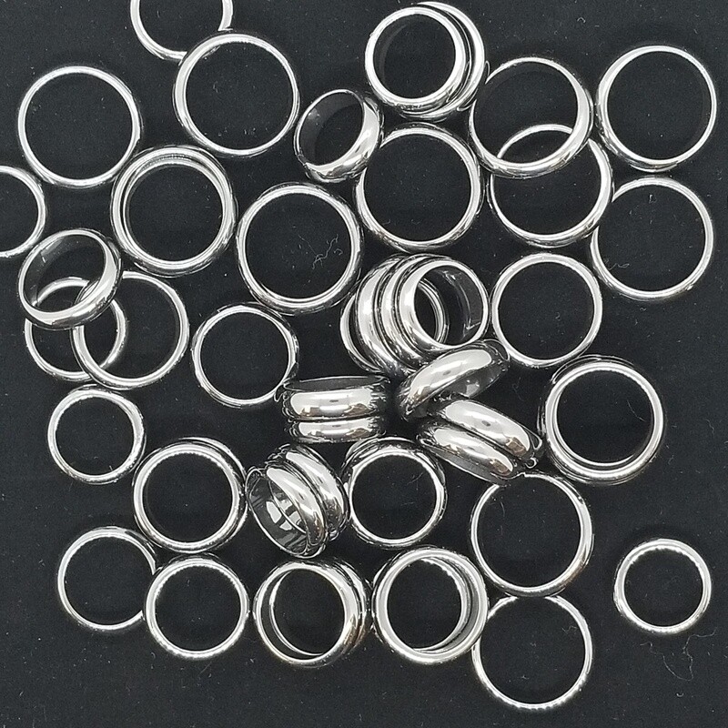 Round Magnetic Hematite Rings