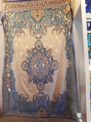 Paisley Mandala Tapestry