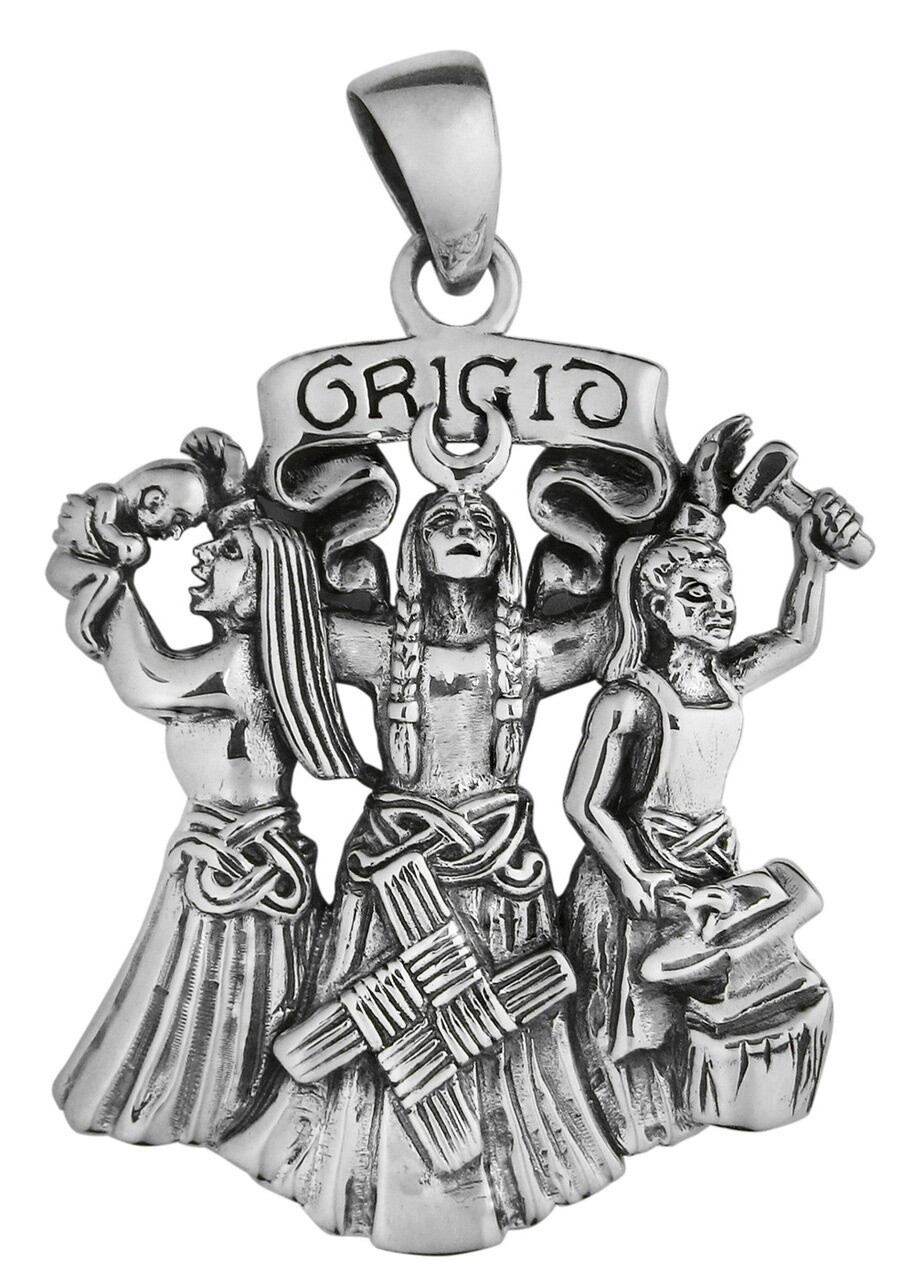 Sterling Silver Brigid Pendant