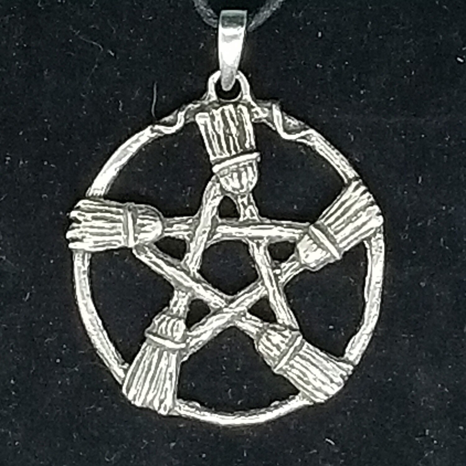 Besom Pentacle Necklace