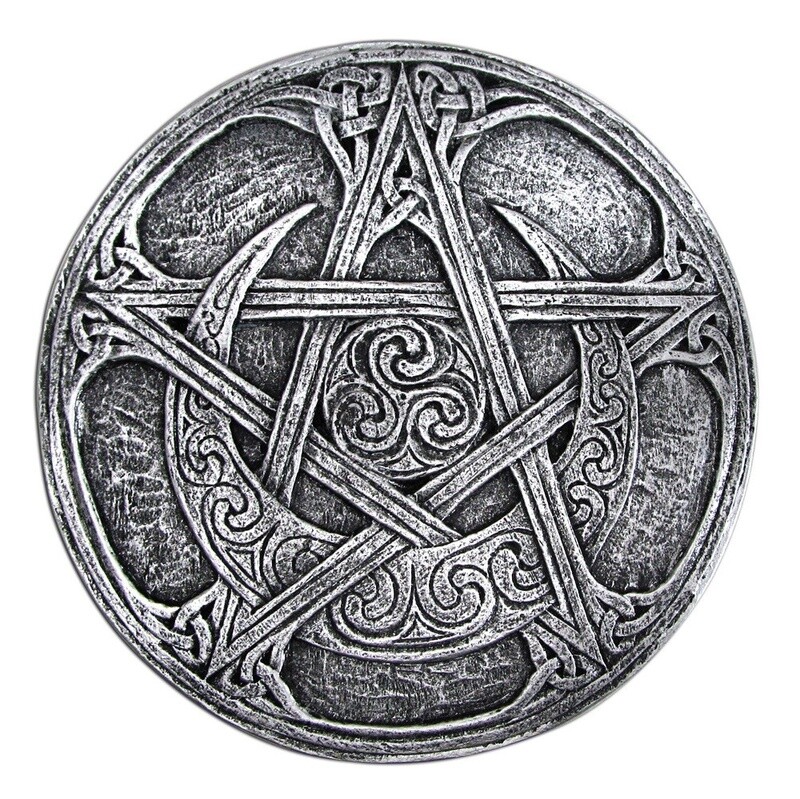 Moon Pentacle Plaque
