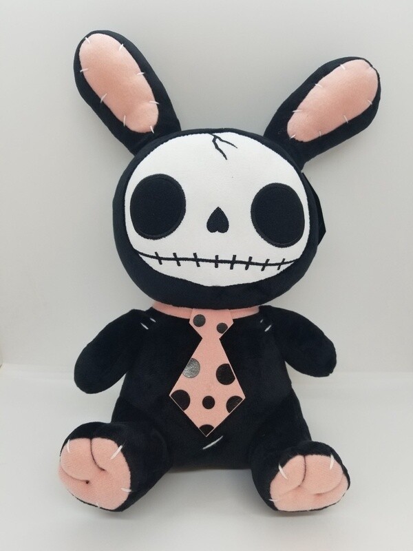 Furrybones Black Bun-Bun Plush