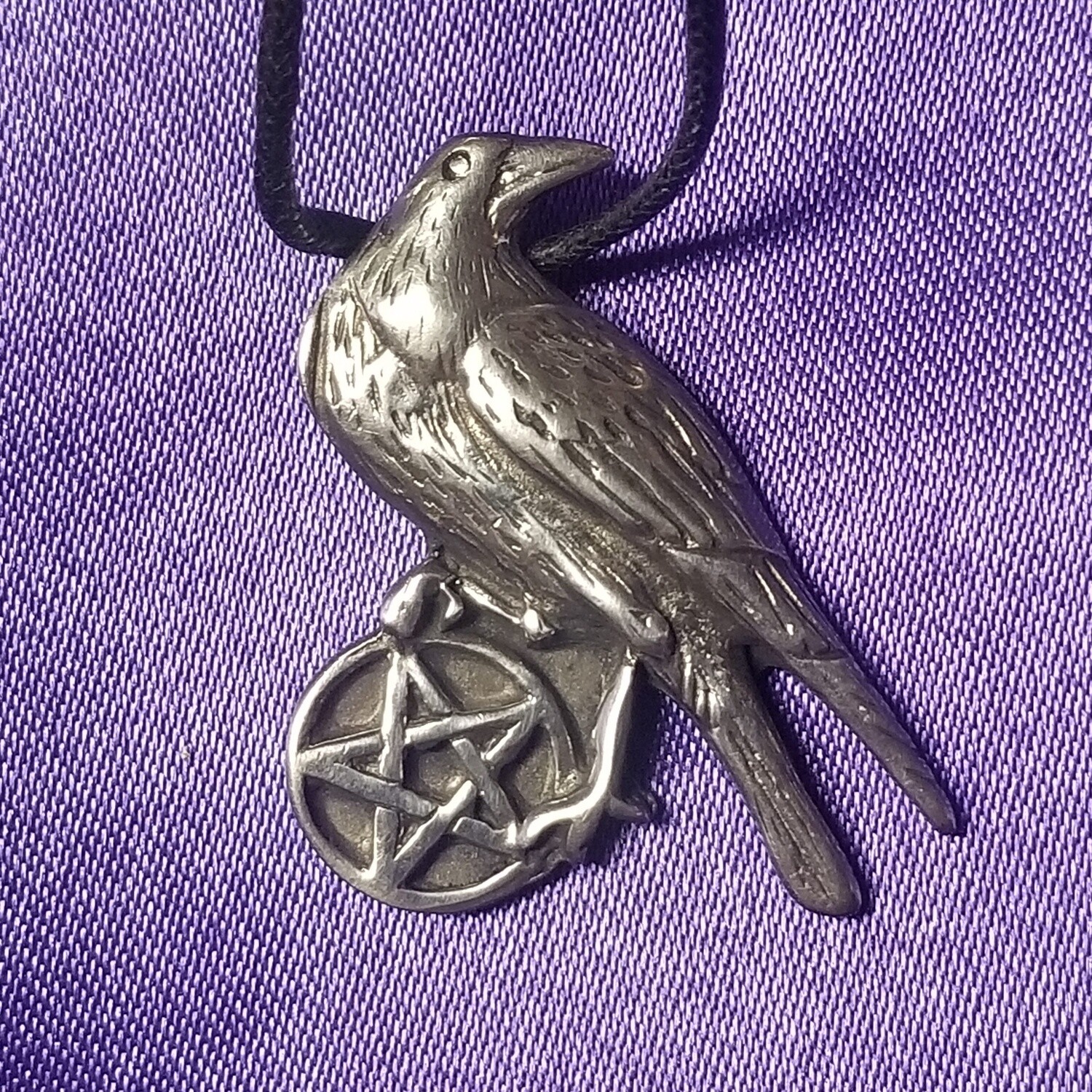 Pentacle of the Raven Pendant