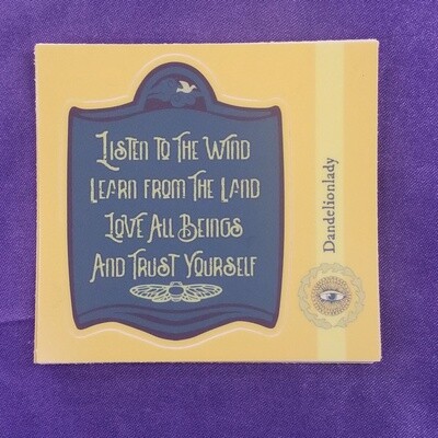 Trust Yourself Stickers