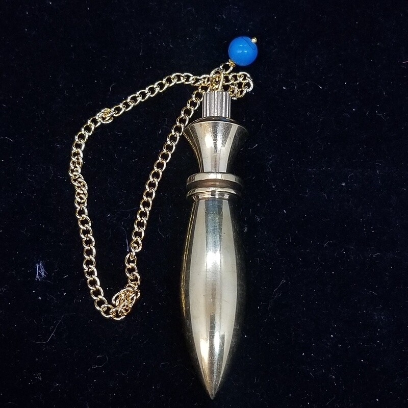 Brass Chambered Pendulum