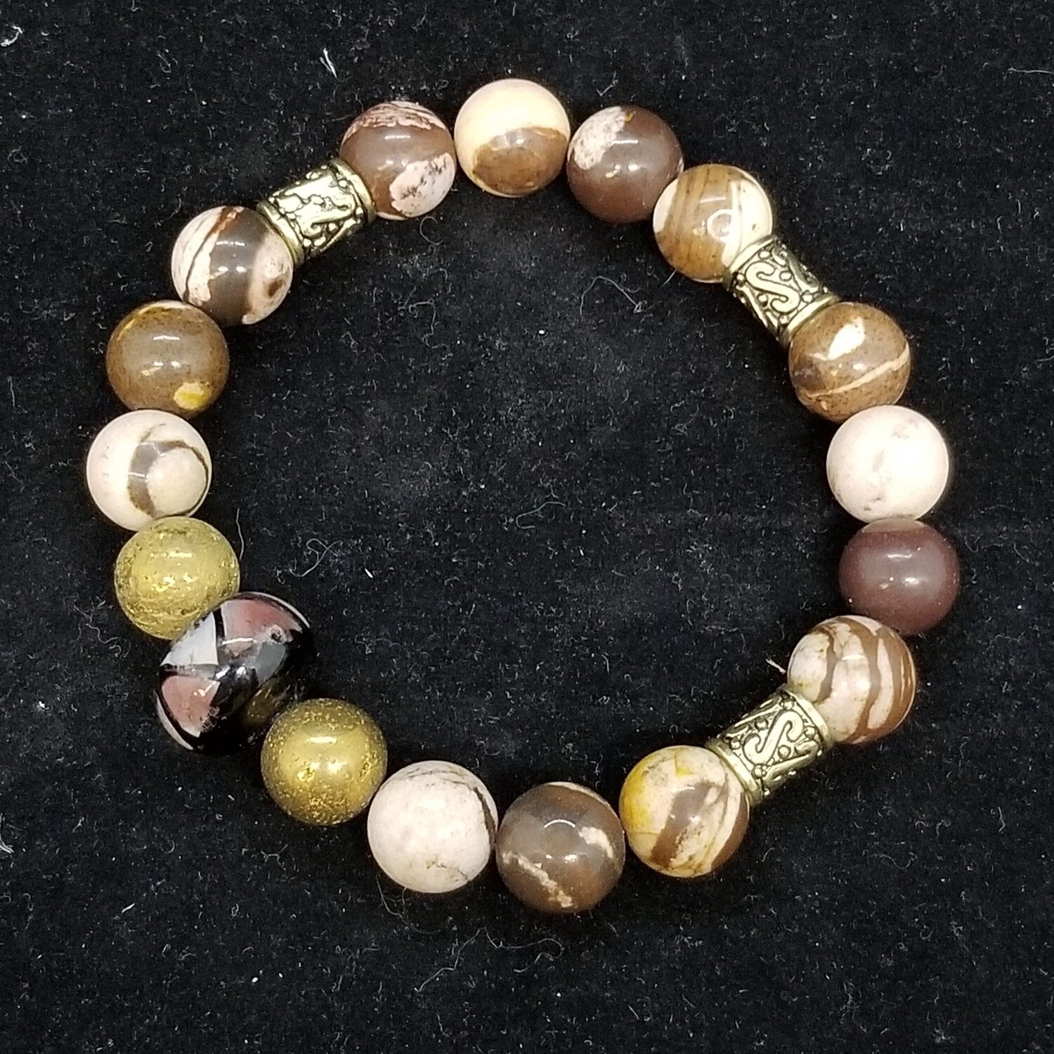 Cappuccino Agate Bracelet