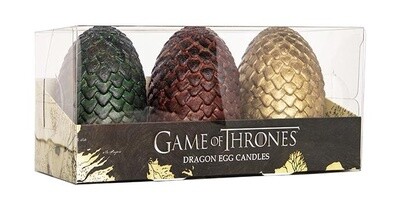 Game of Thrones Dragon Egg Candle Set