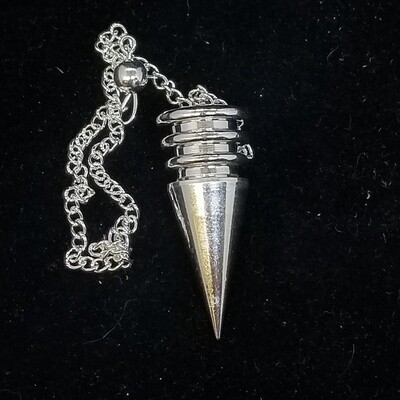 Chambered Silver-Plated Pendulum