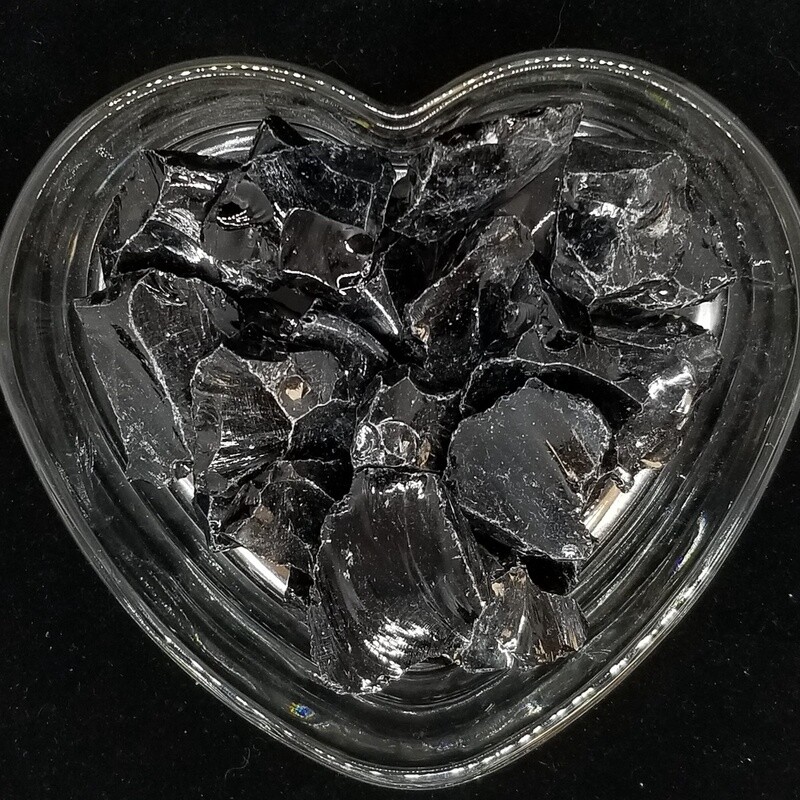 Obsidian, rough