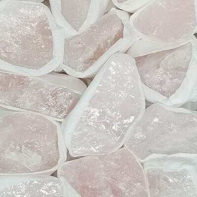 Rose quartz - Rough, Large Rose quartz - Rough, Large