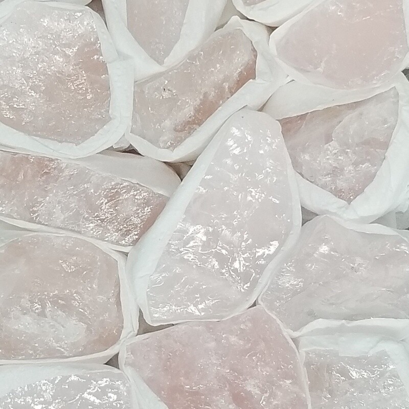 Rose quartz - Rough, Large