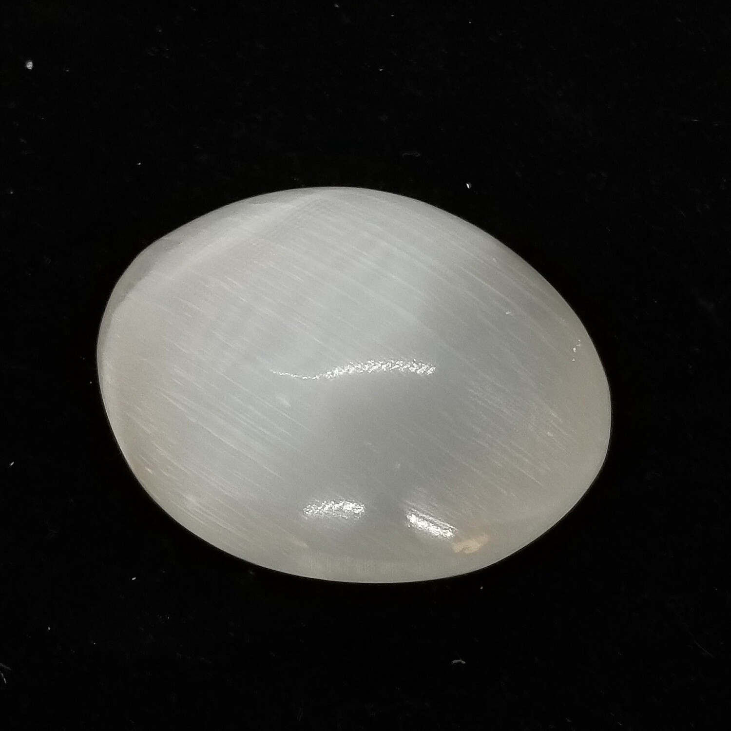 Selenite Palm Stones