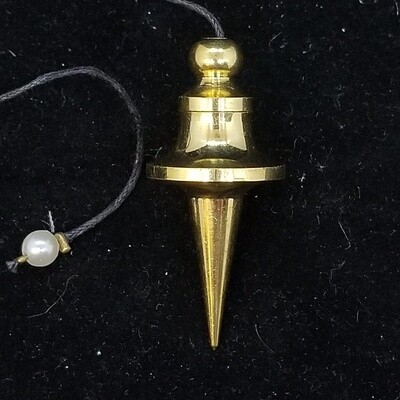 Brass Chambered Trouvier Pendulum