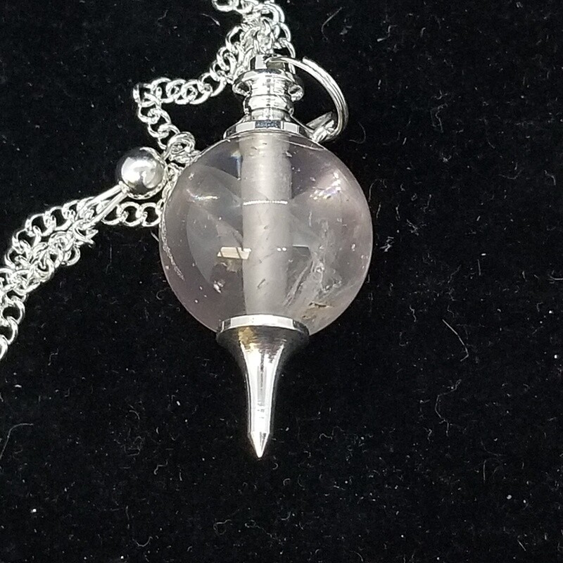 Rose Quartz Sephoroton Pendulum