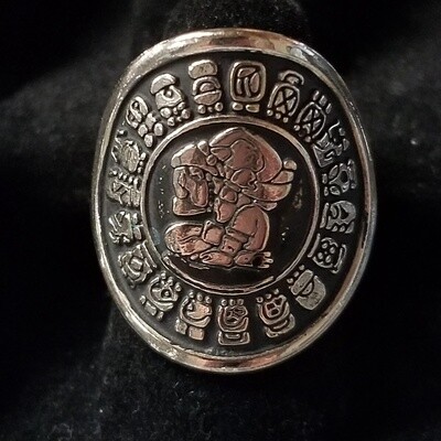 Mayan Medallion Ring