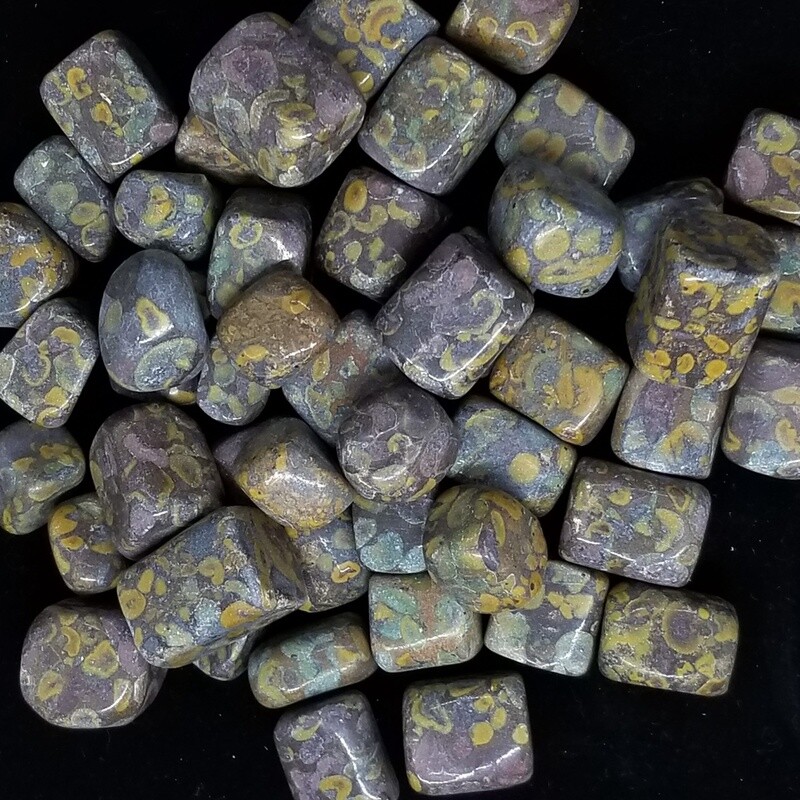 Flower Jasper, tumbled