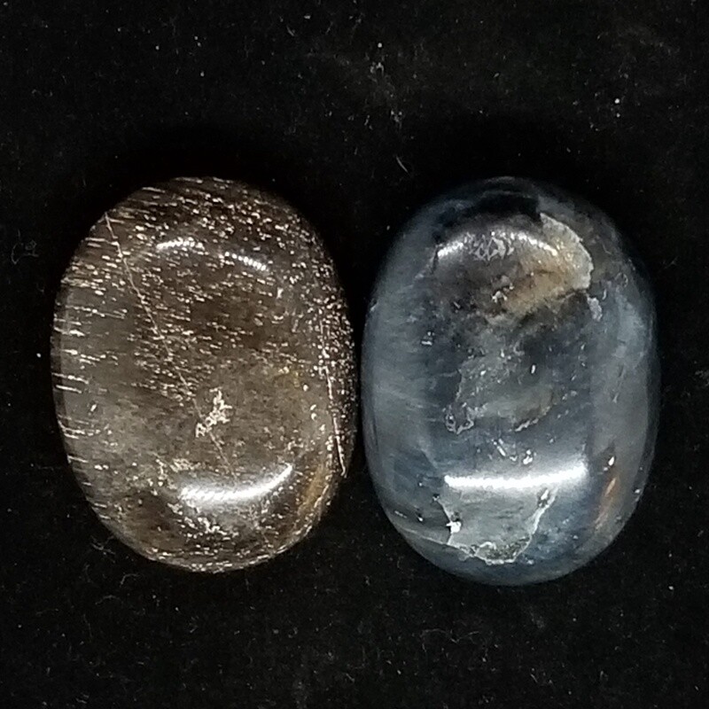 Blue Tiger's Eye Soapshape Stones