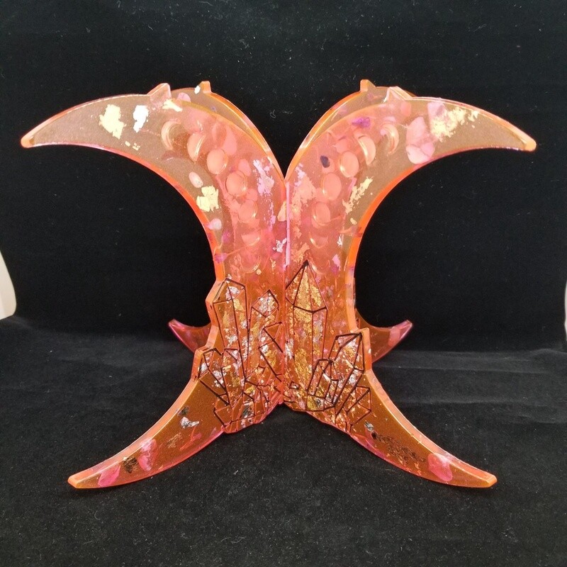 Crystal Moon Plate Stand