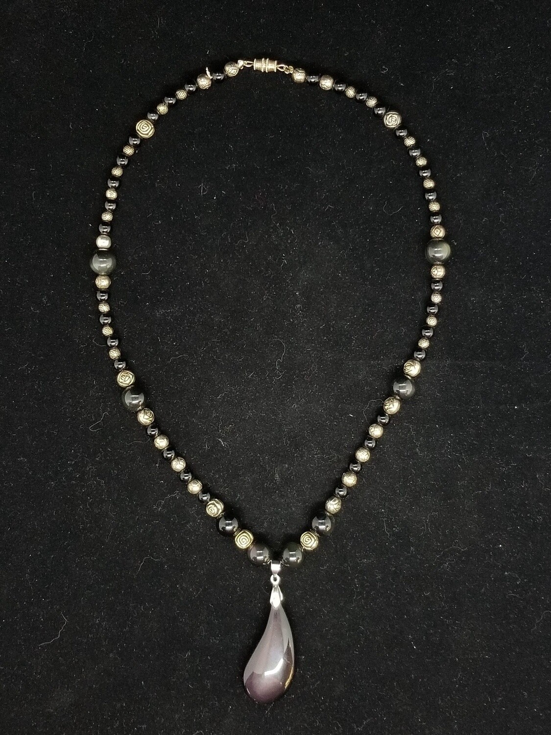 Rainbow Obsidian Necklace