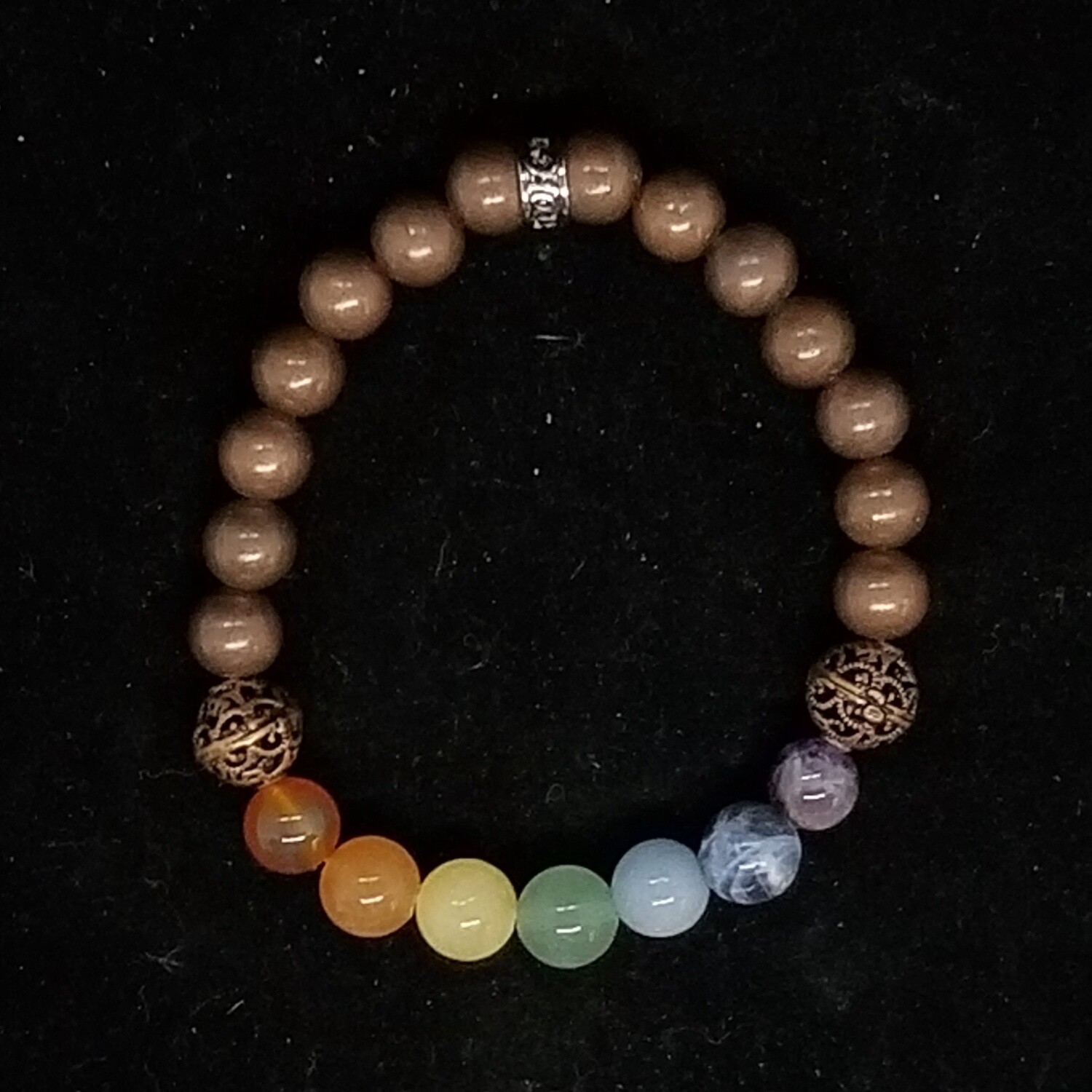 7 Chakra Copper Bracelet