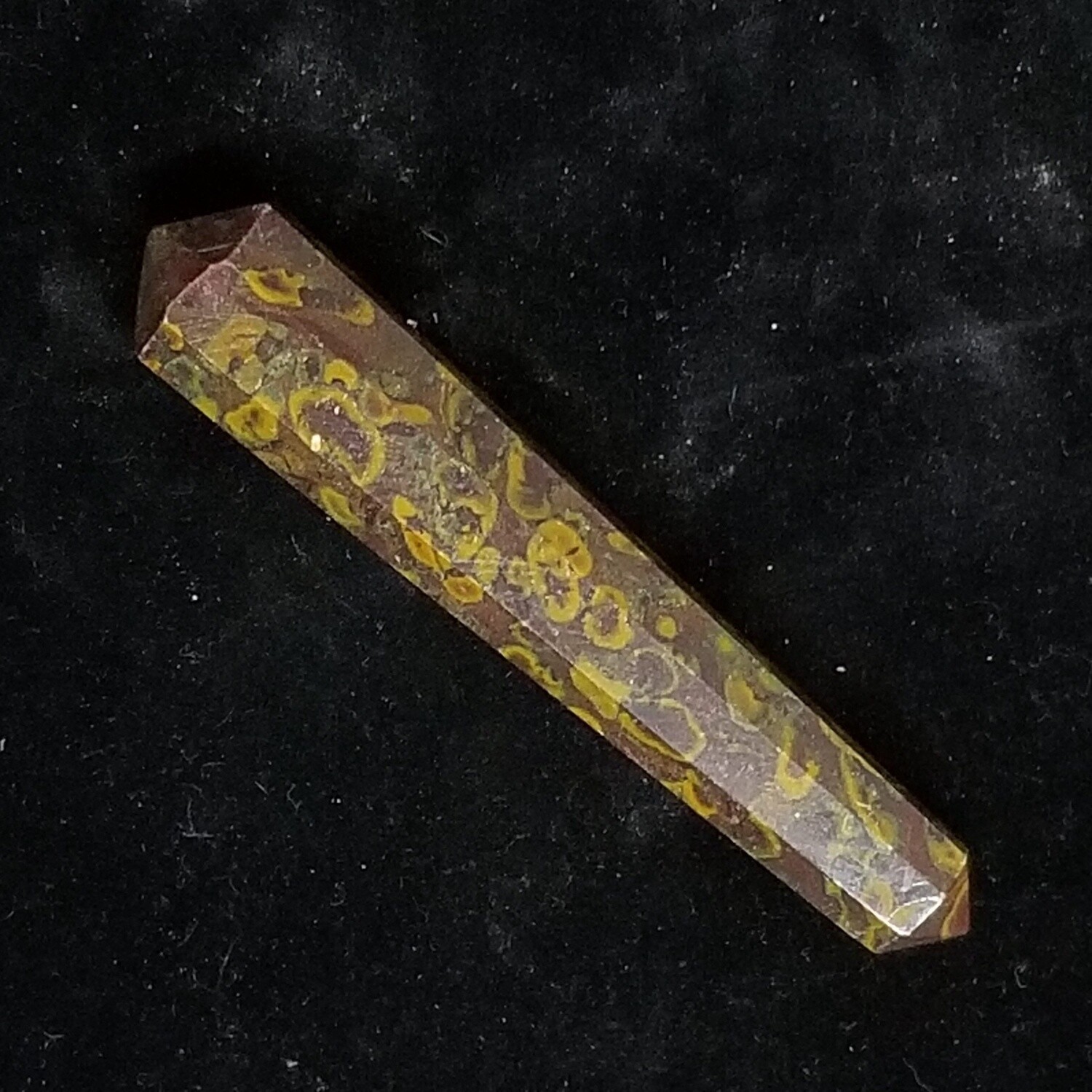 Flower Jasper Big Double-Terminated Point