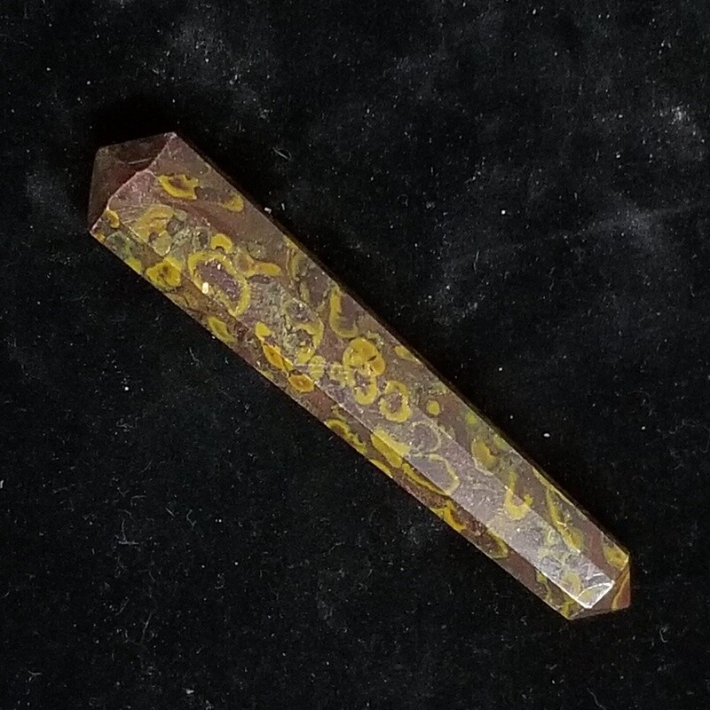 Flower Jasper Big Double-Terminated Point
