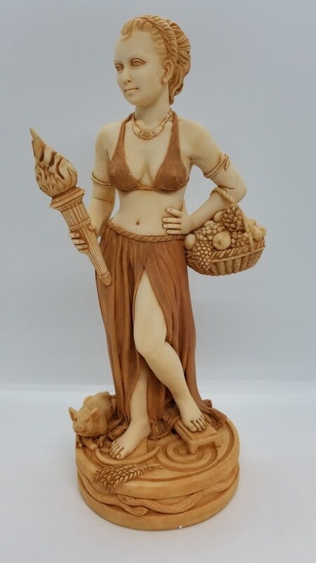 Modern Demeter Statue
