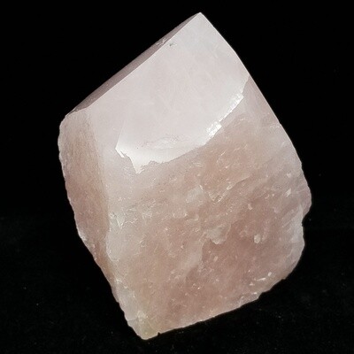 Rose quartz - Point w/ Polished Top, Large
