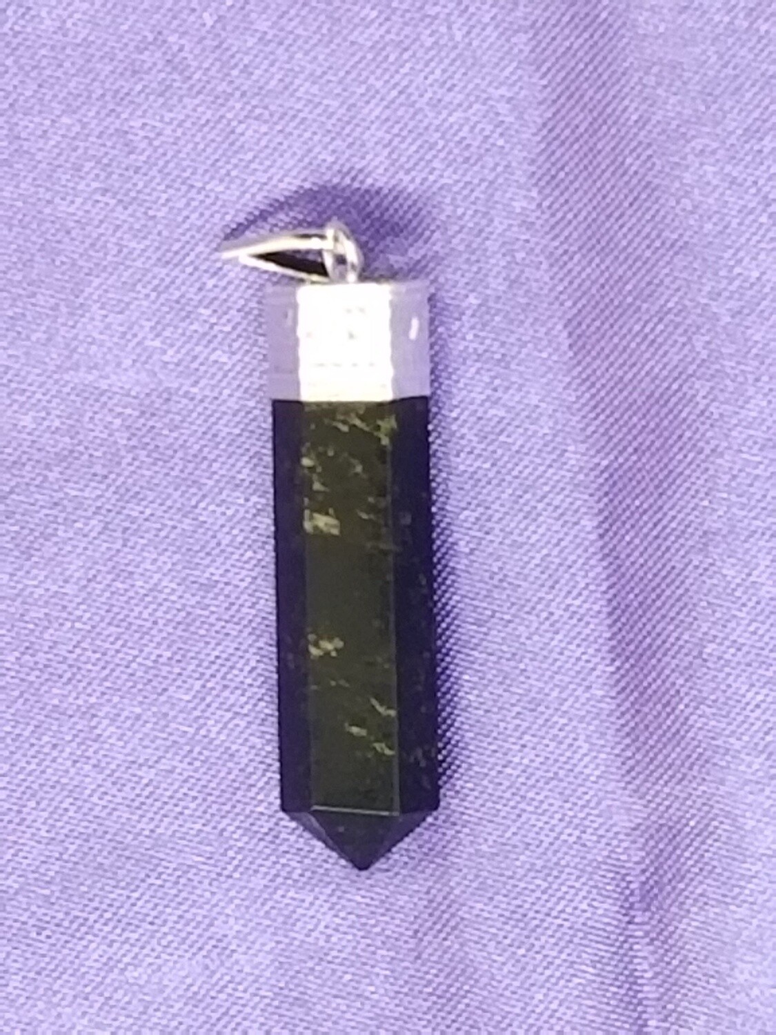 Obsidian Point Pendant