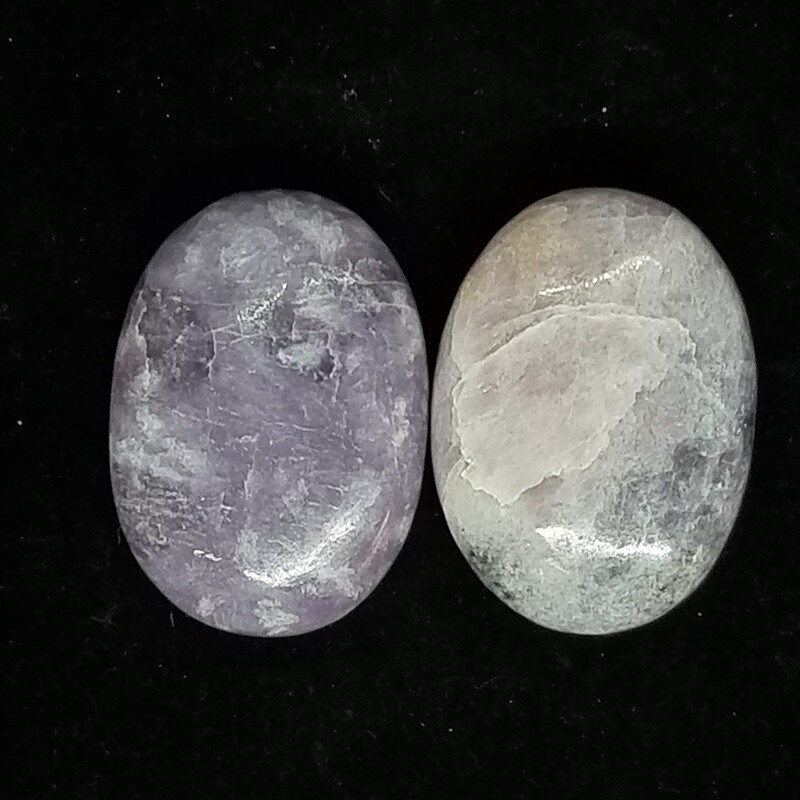Lepidolite Soapshape Stones