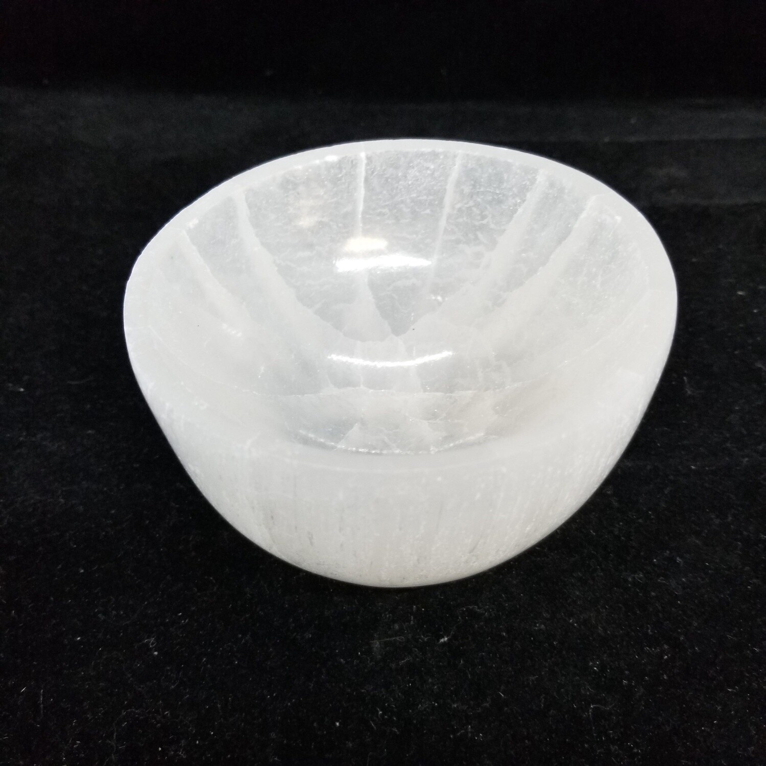 Selenite Bowl 4"