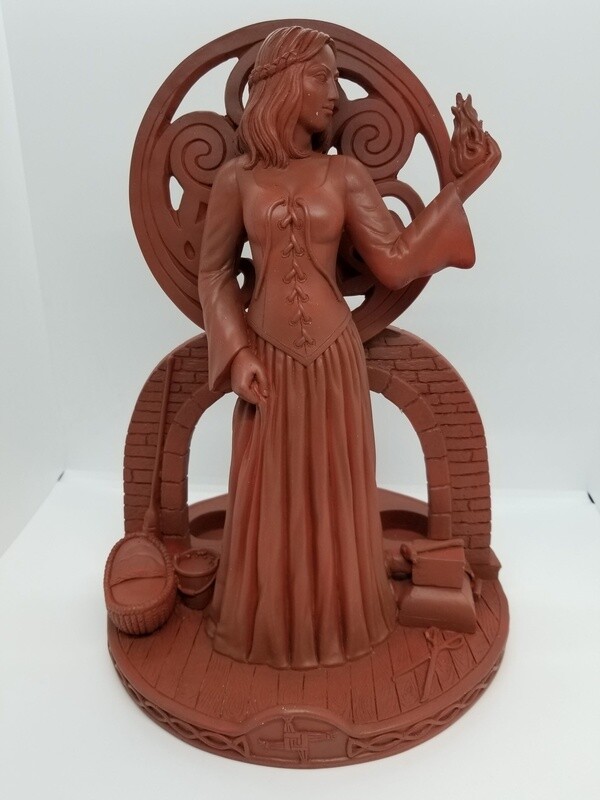 Brigit Candle Statue