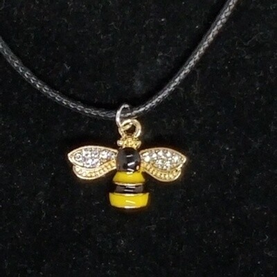 Sparkling Bee Necklace