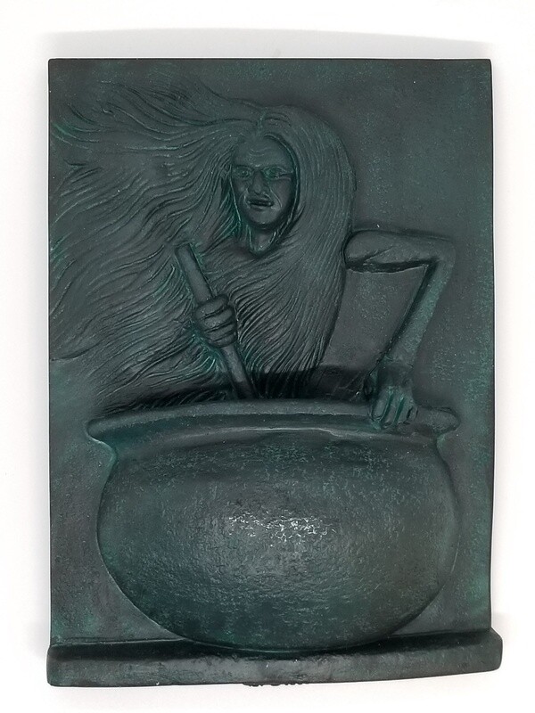 Baba Yaga Plaque