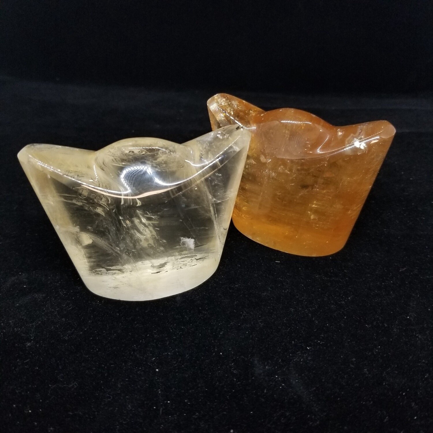 Honey Calcite Prosperity Ingots
