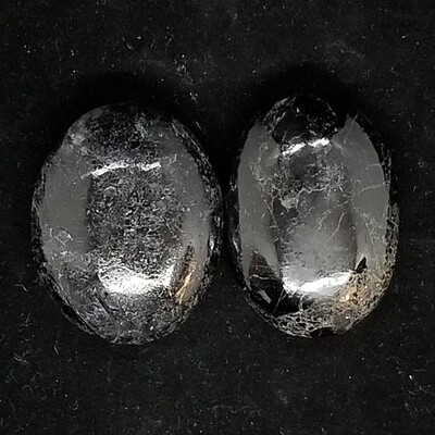 Black Tourmaline Soapshape Stones