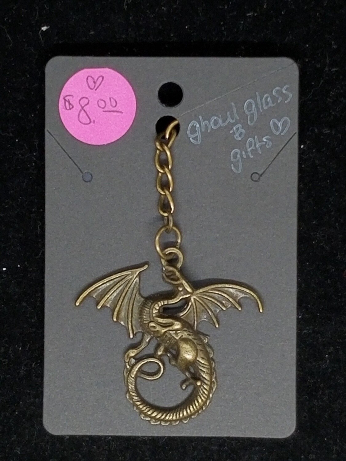 Bronze Dragon Keychain