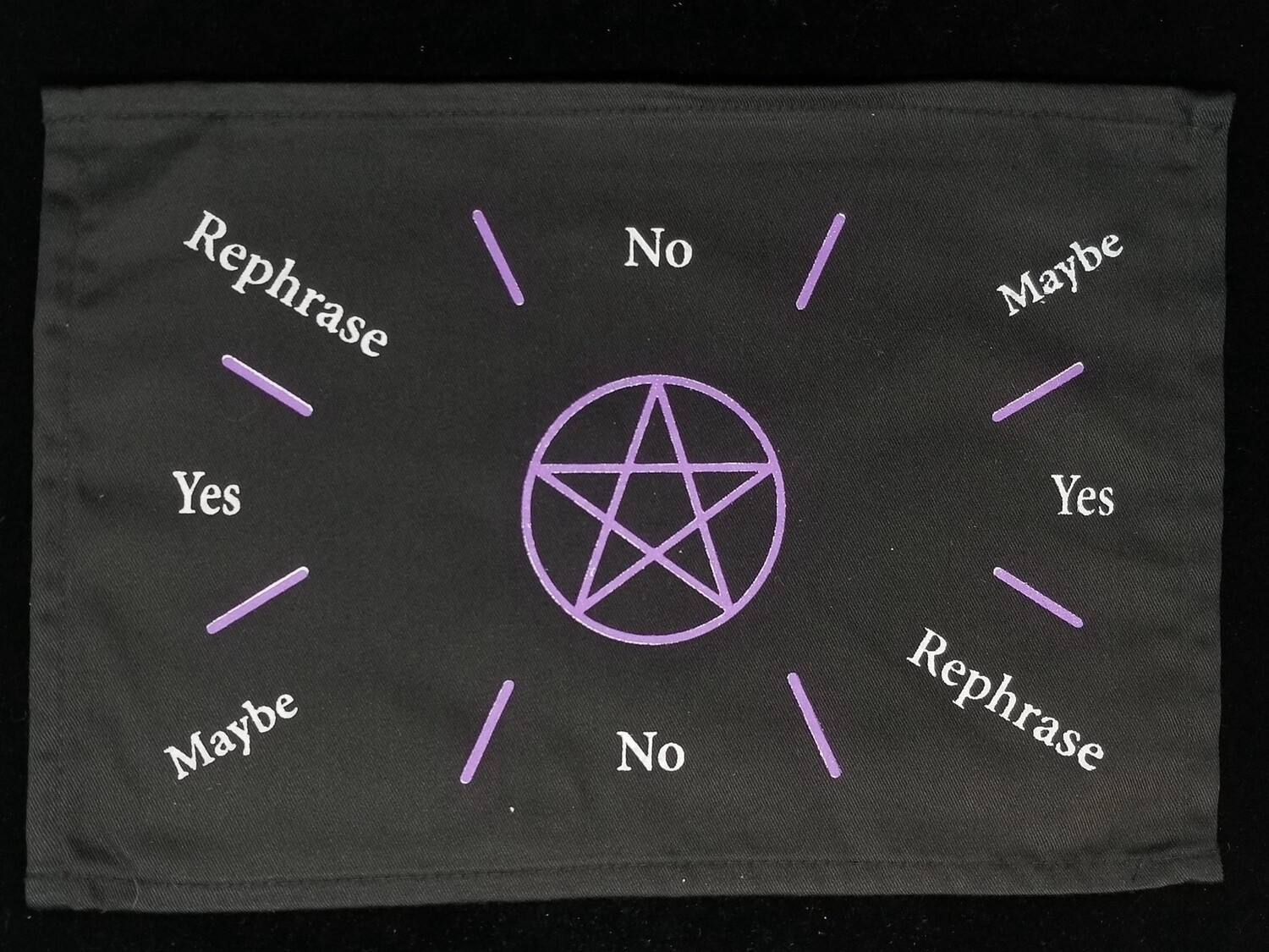 Pentacle Pendulum Mat (Purple)
