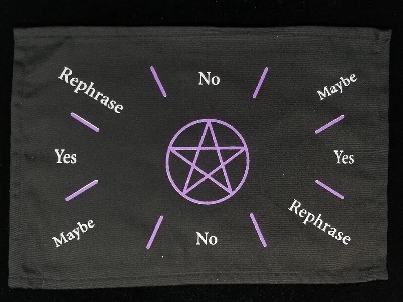 Pentacle Pendulum Mat (Purple)