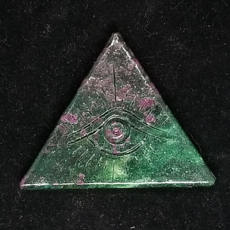 Ruby Kyanite All-Seeing Eye