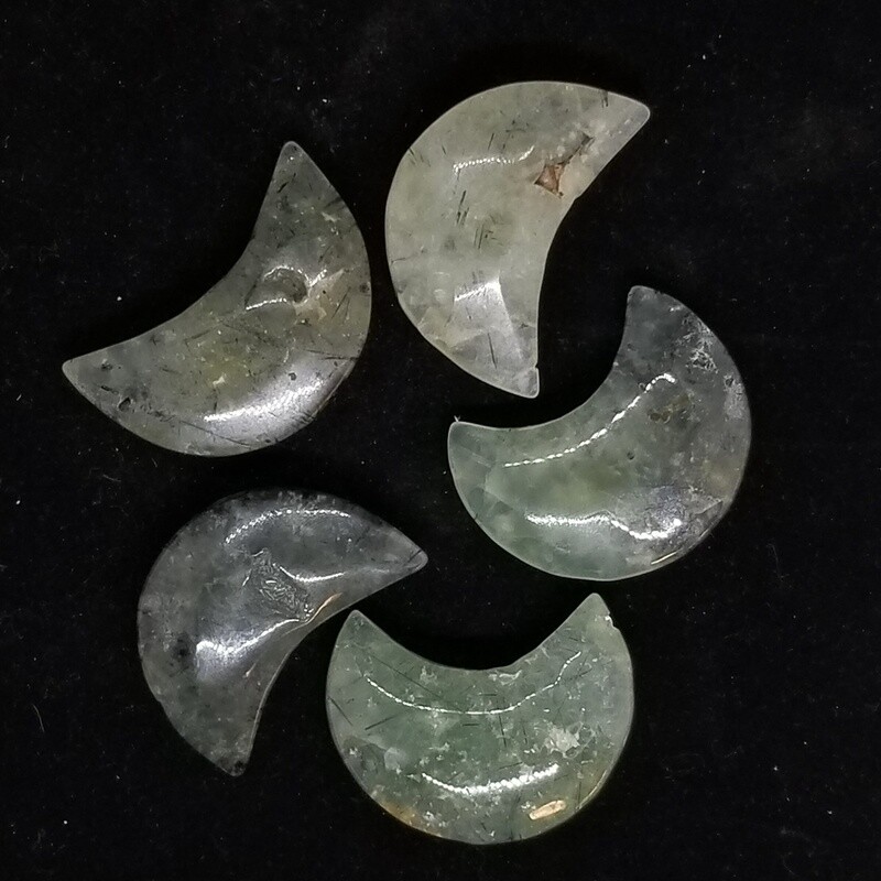 Prehnite Crescent Moons