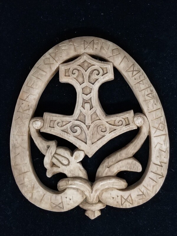 Dragon Hammer Plaque