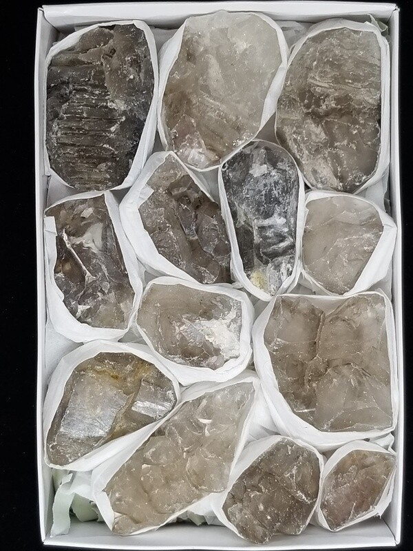 Elestial Quartz Clusters