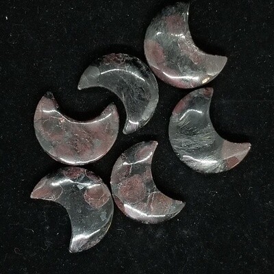 Garnet Crescent Moons